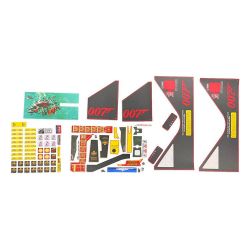 James Bond 007 Premium & LE Full Playfield Decal Set